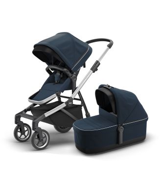 THULE SLEEK NAVY BLUE S KORBIČKOU - 1