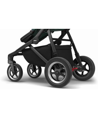WIKE SOFTIE RED odpružený vozík za kolo 3v1 s bočním větráním - 1
