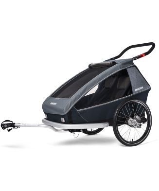 CROOZER KID FOR 2 PLUS Vaaya GRAPHITE BLUE VÝPRODEJ - 1