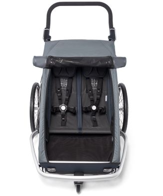 CROOZER KID FOR 2 PLUS Vaaya GRAPHITE BLUE VÝPRODEJ - 3