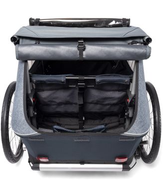 CROOZER KID FOR 2 PLUS Vaaya GRAPHITE BLUE VÝPRODEJ - 5