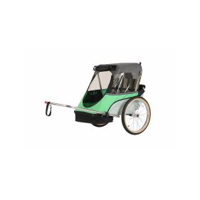 WIKE JUNIOR GREEN nejlehčí vozík za kolo na trhu - 1