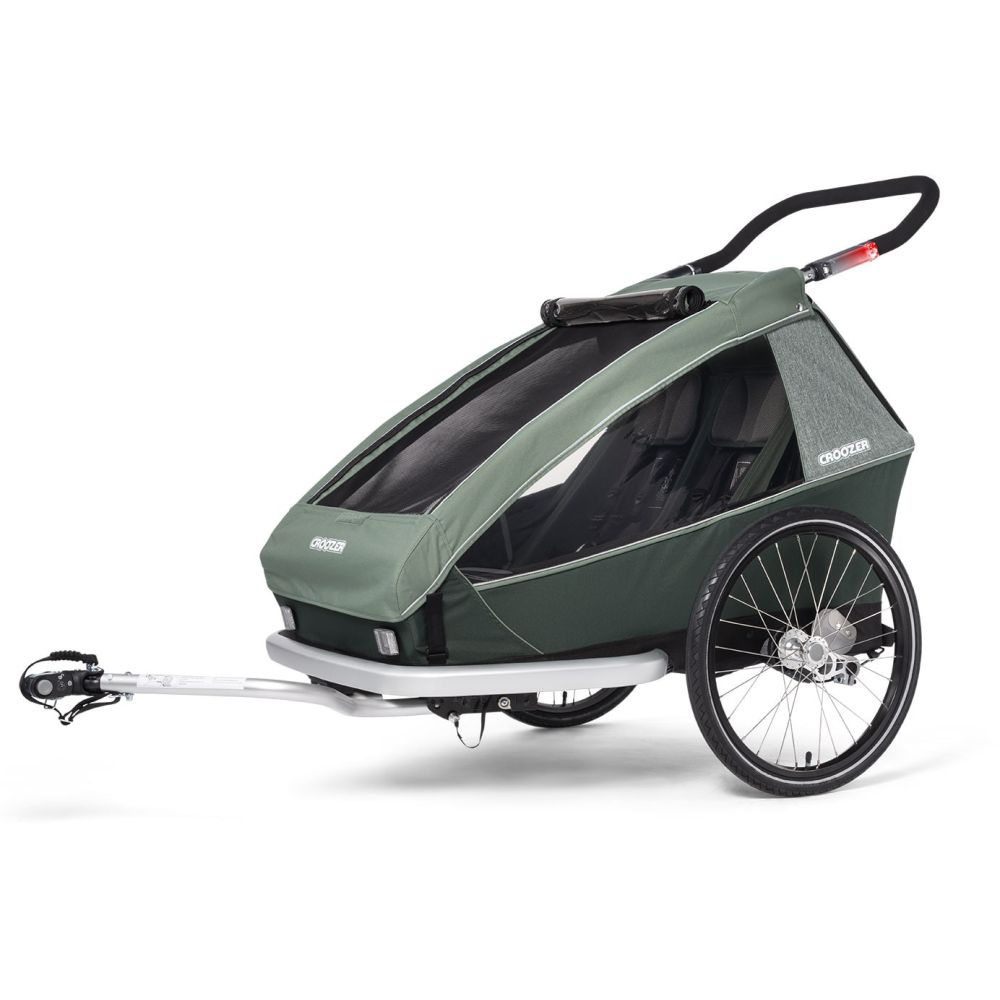 CROOZER KID FOR 2 PLUS Vaaya JUNGLE GREEN VÝPRODEJ - 1