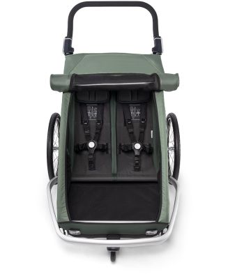 CROOZER KID FOR 2 PLUS Vaaya JUNGLE GREEN VÝPRODEJ - 3