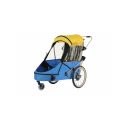 WIKE SPECIAL NEEDS LARGE YELLOW/BLUE speciální vozík za kolo pro větší děti do 150cm - 4