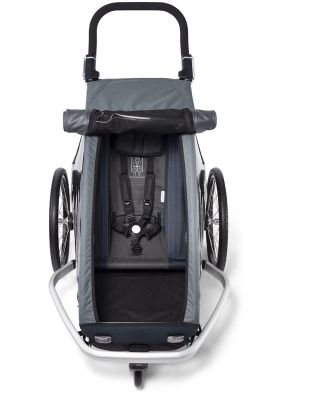 CROOZER KID FOR 1 PLUS Vaaya GRAPHITE BLUE 2v1 VÝPRODEJ - 3