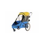 WIKE SPECIAL NEEDS LARGE YELLOW/BLUE speciální vozík za kolo pro větší děti do 150cm - 4