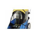WIKE SPECIAL NEEDS LARGE YELLOW/BLUE speciální vozík za kolo pro větší děti do 150cm - 5
