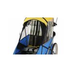 WIKE SPECIAL NEEDS LARGE YELLOW/BLUE speciální vozík za kolo pro větší děti do 150cm - 5