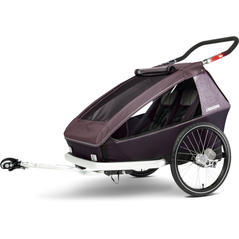 CROOZER KID FOR 2 PLUS Vaaya BLOSSOM RED VÝPRODEJ - 1