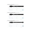 THULE CHARIOT THRU AXLE 169 - 184mm (M12X1.0) - Syntace - 2