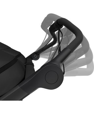 THULE URBAN GLIDE 3 DOUBLE BLACK Magnetic Buckle - 4