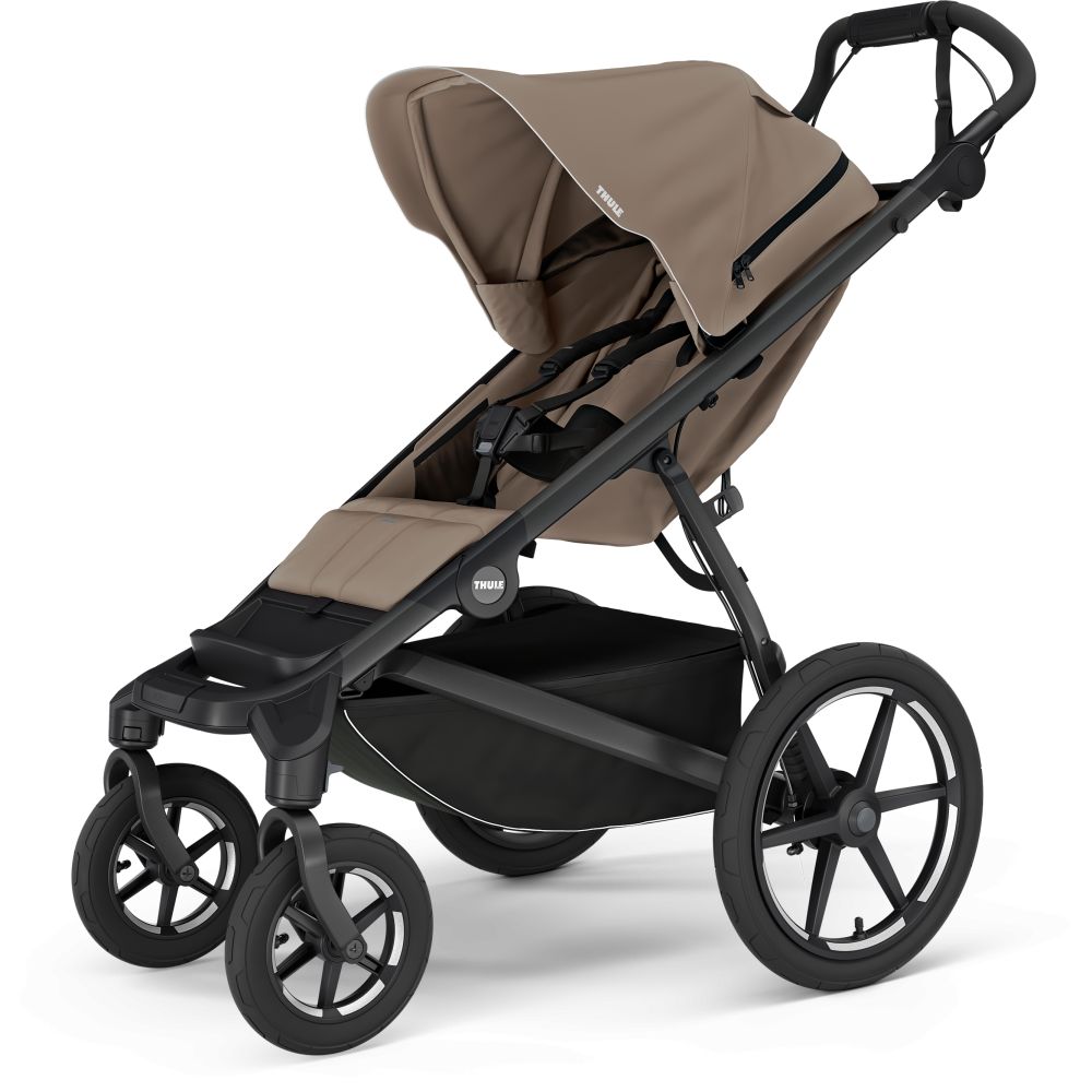 THULE URBAN GLIDE 4-WHEEL TINTED TAUPE Magnetic Buckle - 1
