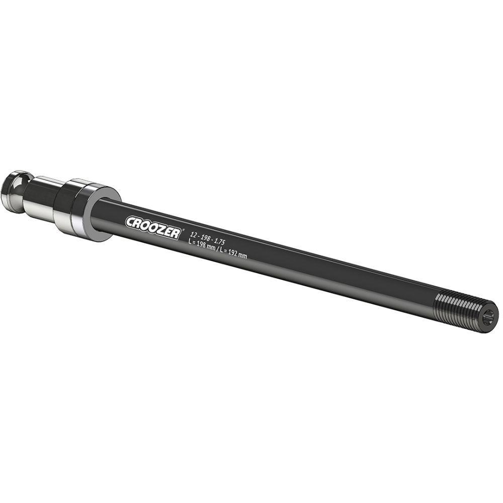 CROOZER Pevná osa se závěsem Click & Crooz® 12-198-1.75, N Maxle - 1