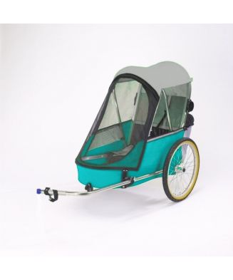 WIKE PREMIUM SINGLE TURQUOISE vozík za kolo - 1