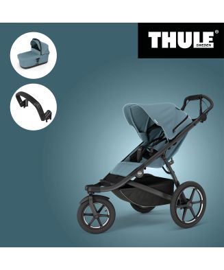 THULE URBAN GLIDE 3 MID BLUE SINGLE 2025 Magnetic Buckle + Korbička + Madlo Thule Urban glide & glide