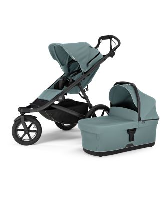 Akční set THULE URBAN GLIDE 3 MID BLUE SINGLE Magnetic Buckle + Korbička + Madlo - 4