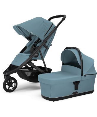 THULE Spring 2 Majolica Mid Blue on Black - 7