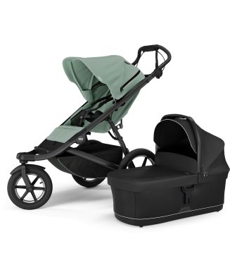 THULE URBAN GLIDE 3 MIST GREEN in Black s magnetickou přezkou 2025 - 3