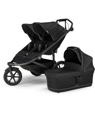 THULE URBAN GLIDE 3 BLACK DOUBLE 2025 Magnetic Buckle + Korbička + Adaptér Thule Urban glide & glide