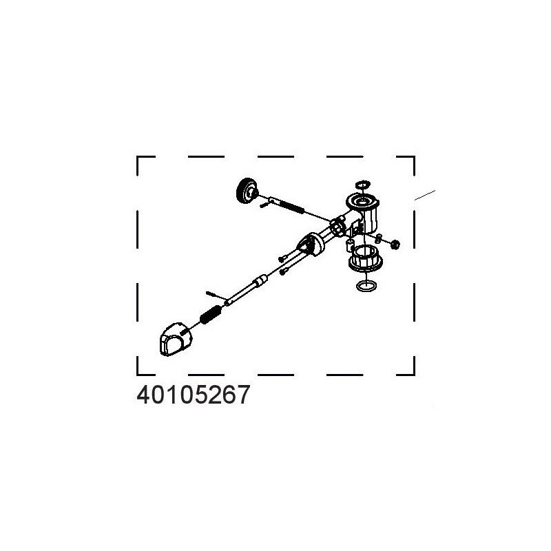 THU Mechanismus předního kolečka- UG2 (SP) 20+ (náhrada za 1540105267) - 1