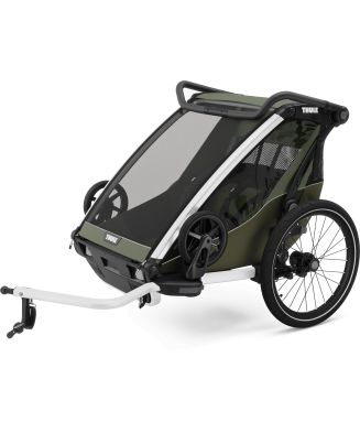 THULE CHARIOT LITE DOUBLE VINTAGE GREEN - 1