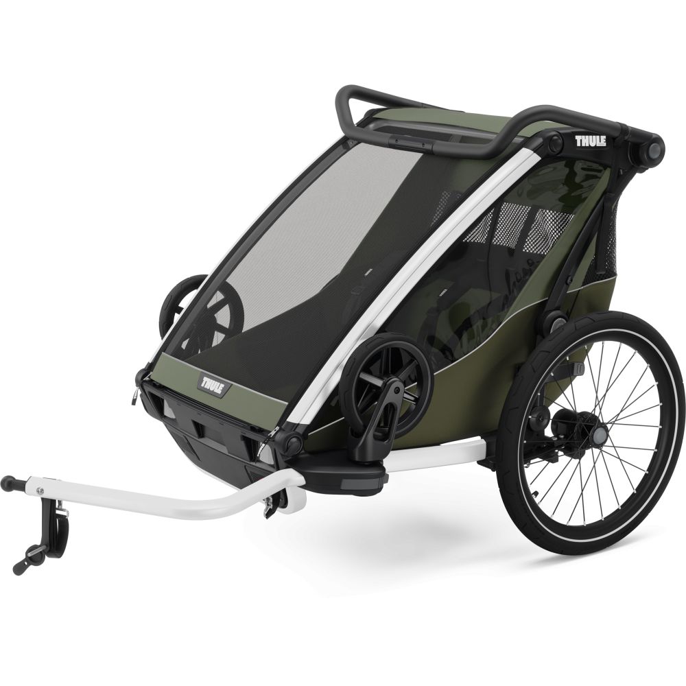 THULE CHARIOT LITE DOUBLE VINTAGE GREEN - 1