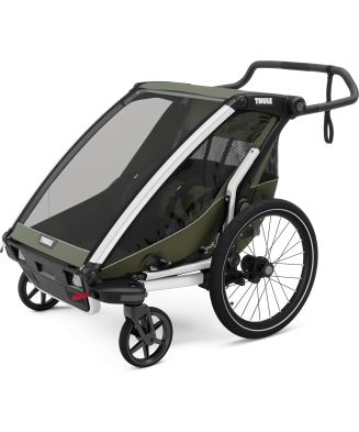 THULE CHARIOT LITE DOUBLE VINTAGE GREEN - 3
