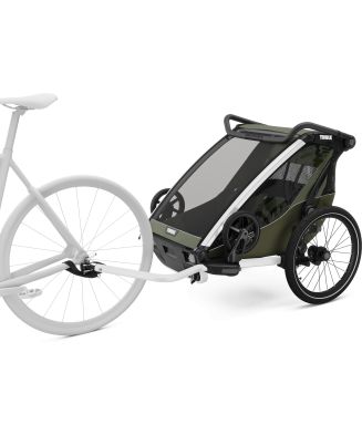 THULE CHARIOT LITE DOUBLE VINTAGE GREEN - 4