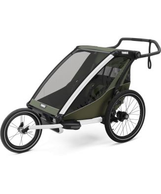 THULE CHARIOT LITE DOUBLE VINTAGE GREEN - 5