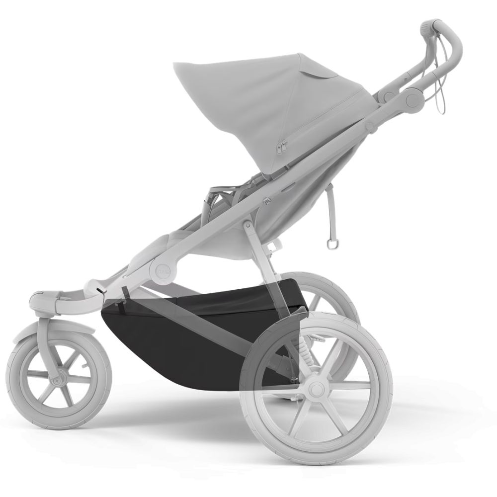 Thule Urban Glide single stroller extended cargo basket doubleBlack - 1
