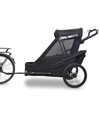 WIKE SPECIAL NEEDS X-LARGE BLACK speciální vozík za kolo pro velké děti a dospělé - 1