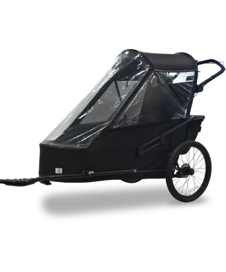 WIKE SPECIAL NEEDS X-LARGE BLACK speciální vozík za kolo pro velké děti a dospělé - 3