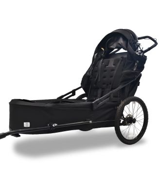 WIKE SPECIAL NEEDS X-LARGE BLACK speciální vozík za kolo pro velké děti a dospělé - 4