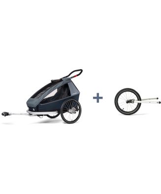 CROOZER KID FOR 1 PLUS Vaaya GRAPHITE BLUE 3v1 - 1