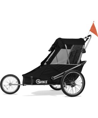 WIKE SPECIAL NEEDS LARGE GREY-BLACK speciální vozík za kolo pro větší děti do 150cm - 1