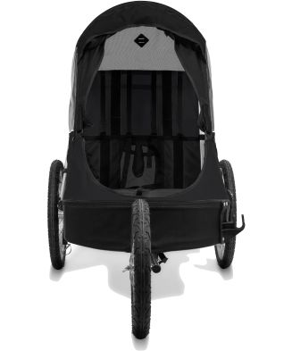 WIKE SPECIAL NEEDS LARGE GREY-BLACK speciální vozík za kolo pro větší děti do 150cm - 3