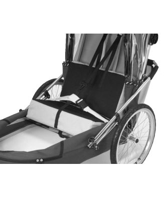 WIKE SPECIAL NEEDS LARGE GREY-BLACK speciální vozík za kolo pro větší děti do 150cm - 7