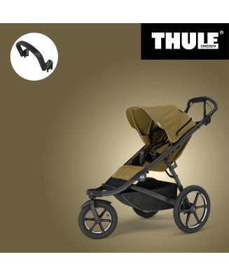 Akční set THULE URBAN GLIDE 3 NUTRIA GREEN SINGLE + Madlo - 1