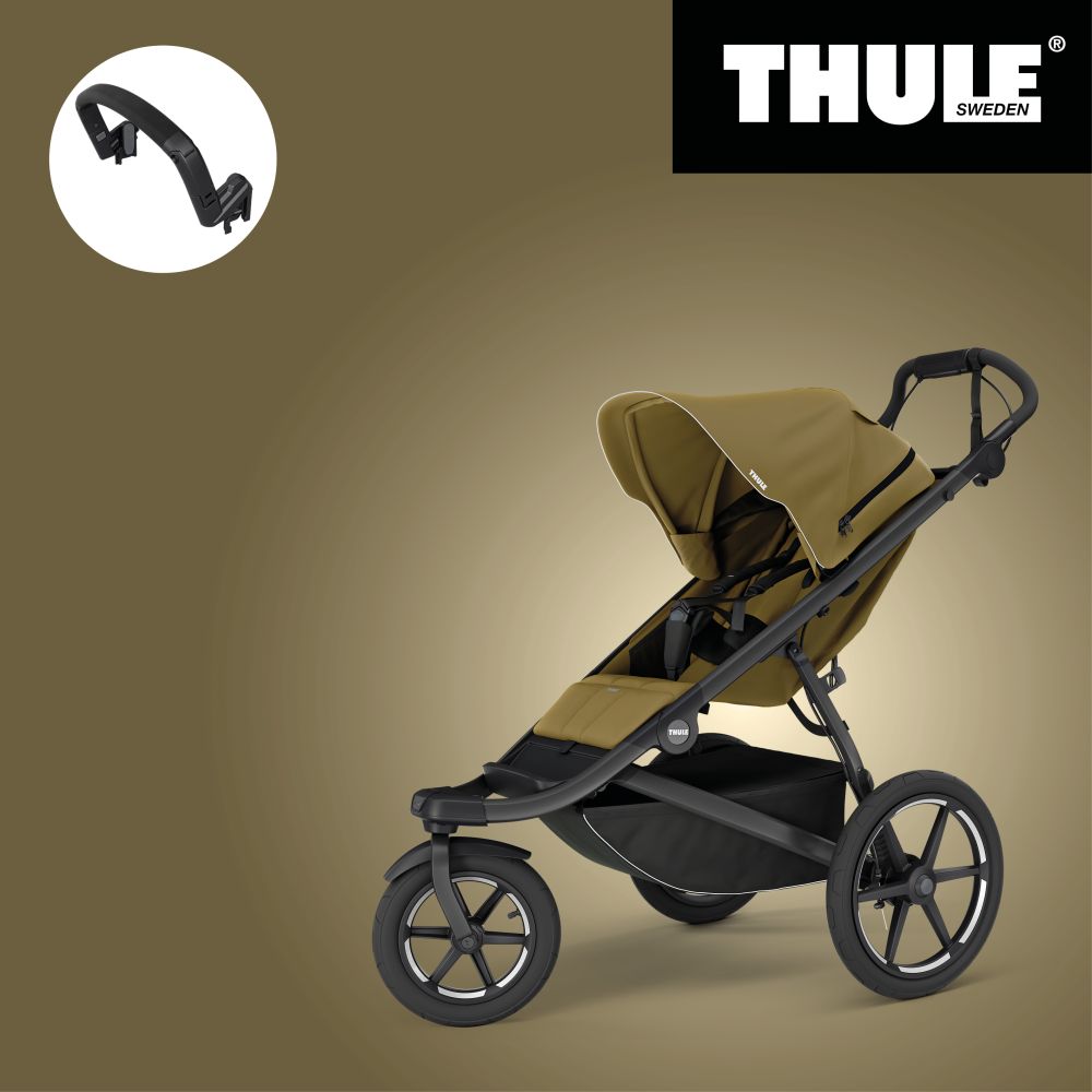 THULE URBAN GLIDE 3 MID NUTRIA GREEN SINGLE 2024 + Madlo Thule Urban glide & glide