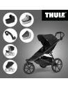 THULE SLEEK ENERGY RED městský kočárek - 10