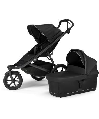 THULE SLEEK GREY MELANGE S KORBIČKOU městský kočárek - 1