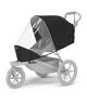 THULE SLEEK MIDNIGHT BLACK S KORBIČKOU městský kočárek - 10