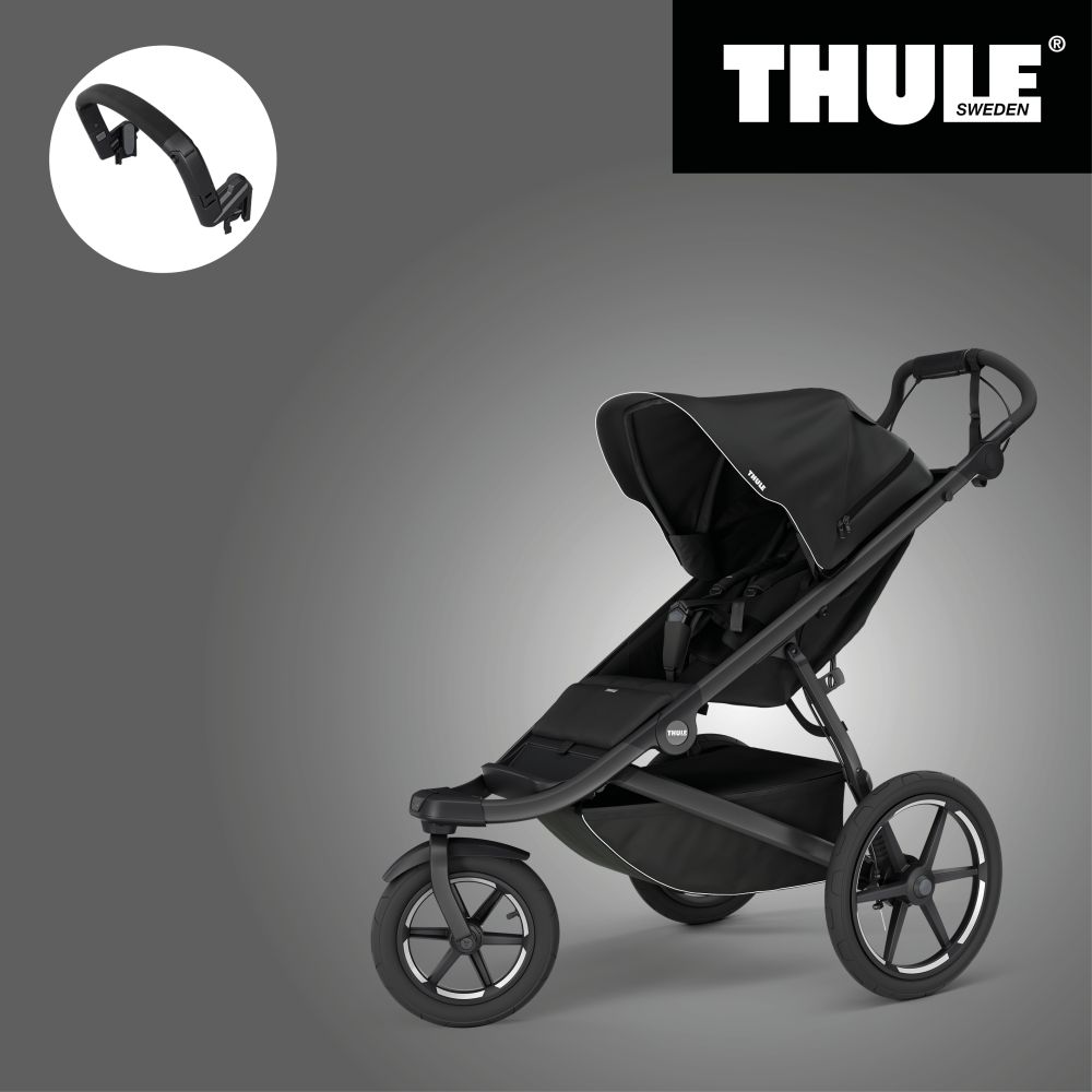 Akční set THULE URBAN GLIDE 3 BLACK SINGLE + Madlo - 1