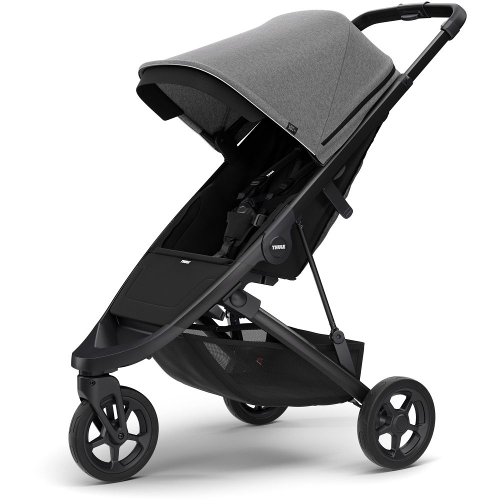 THULE SPRING STROLLER BLACK BEZ STŘÍŠKY - 1