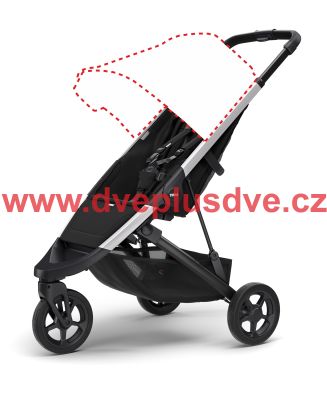 THULE SPRING STROLLER ALUMINIUM BEZ STŘÍŠKY - 1