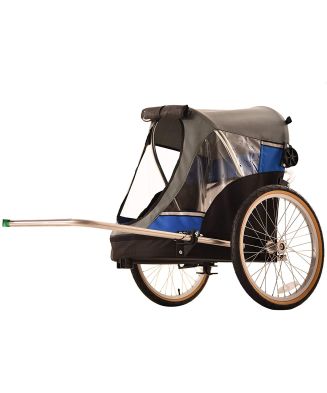 WIKE WAGALONG LARGE  BLUE vozík za kolo pro psy - 1