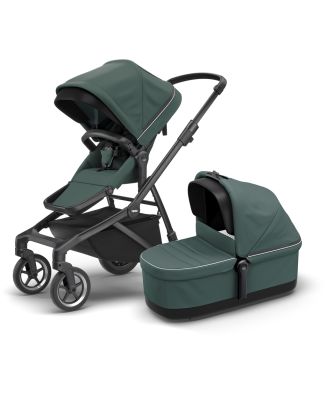 THULE SLEEK MALLARD GREEN ON BLACK S KORBIČKOU - 1